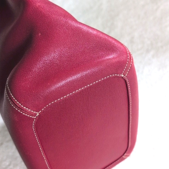 TODAY ONLY! Coach 9186 Legacy Soho Bucket Purse in Red, EUC - Picture 6 of 16